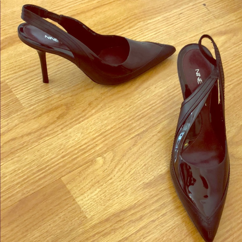 Nine West sexy sling back stilettos 7.5